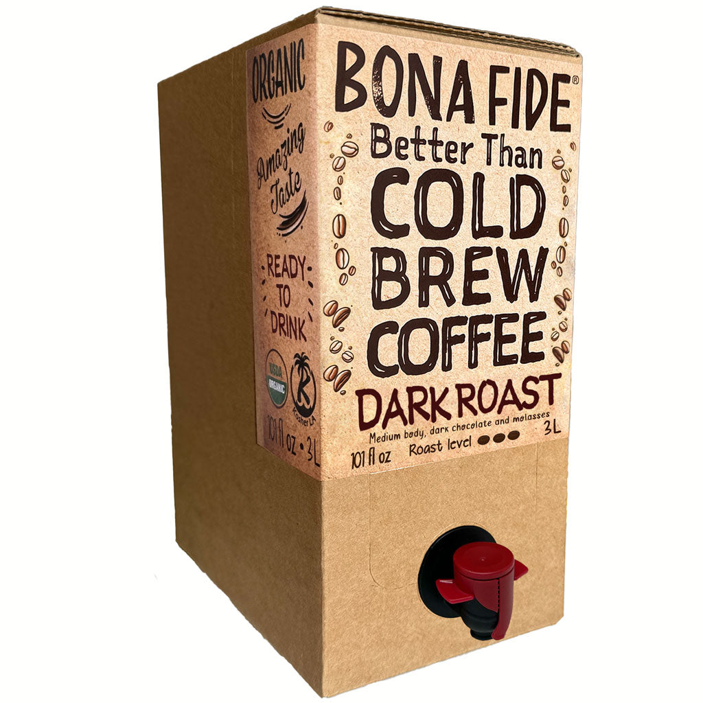 Better Than Cold Brew Coffee Bag In Box (BIB) Dark Roast 3L 101FLoz