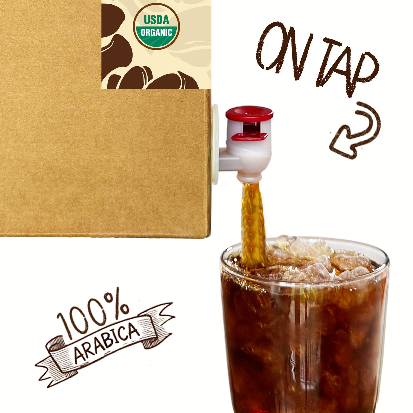 Passion Fruit 3L - 101oz , Better Than Cold Brew Tea Bag In Box (BIB)