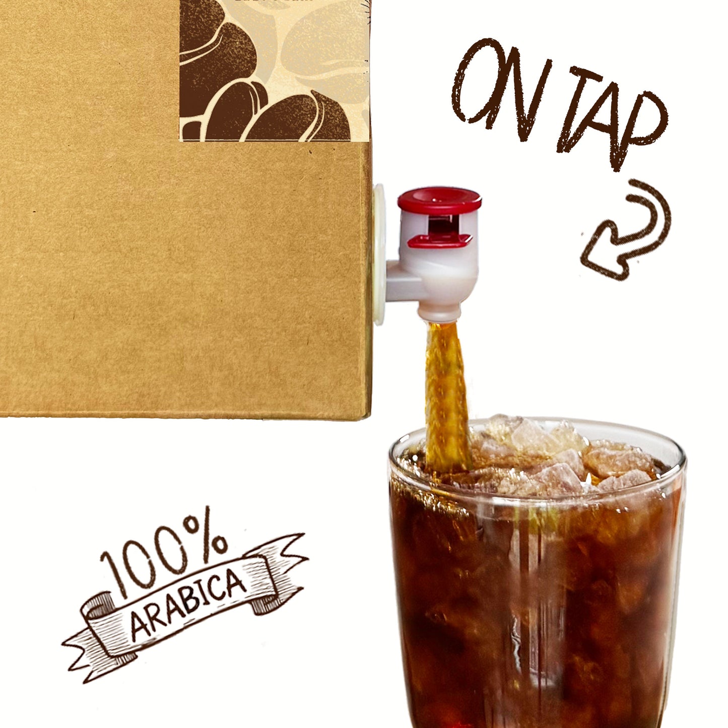 Guatemala - 2.5 Gallon - Better Than Cold Brew Coffee Bag In Box (BIB)