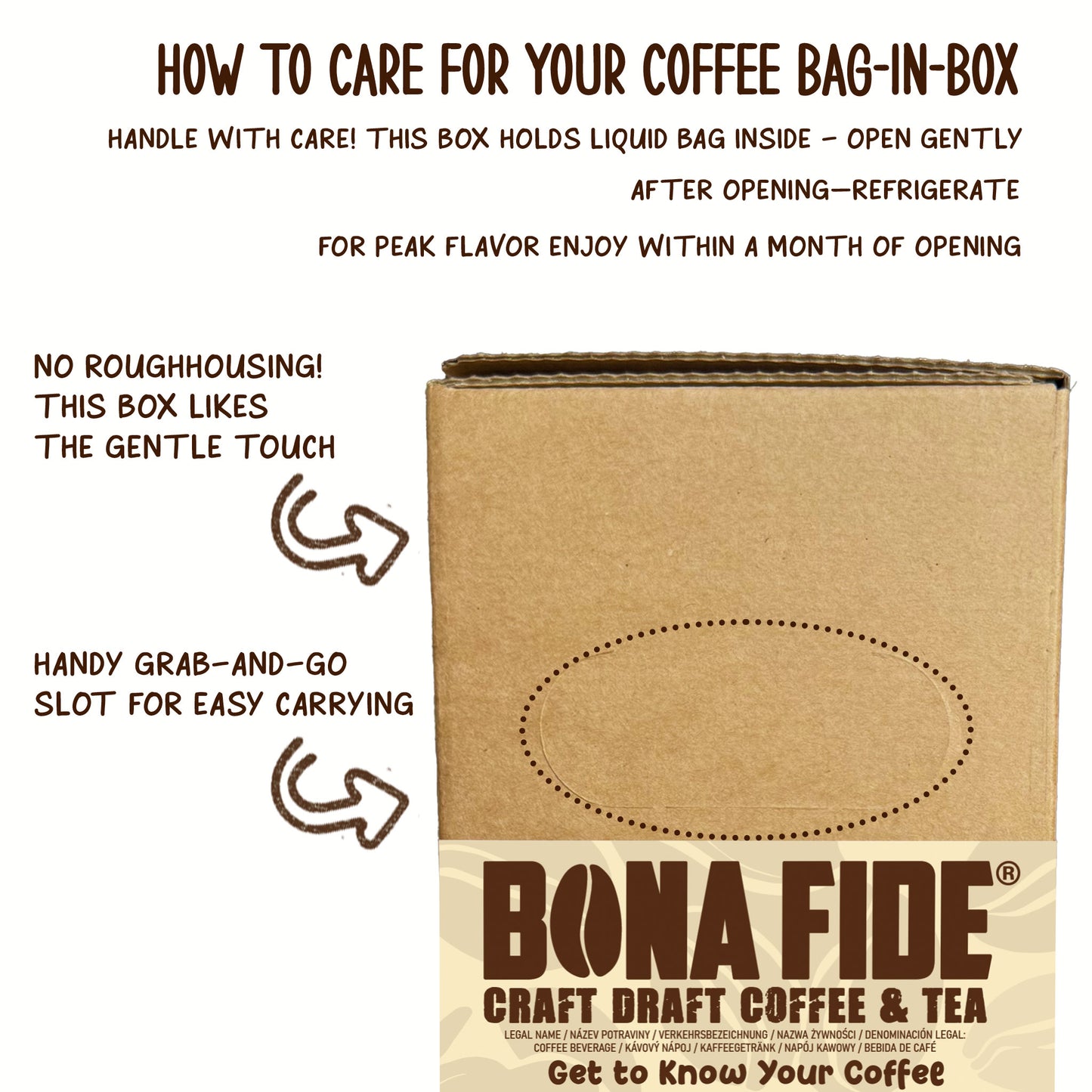 Classic Blend 3L 101oz , Better Than Cold Brew Coffee Bag In Box (BIB)