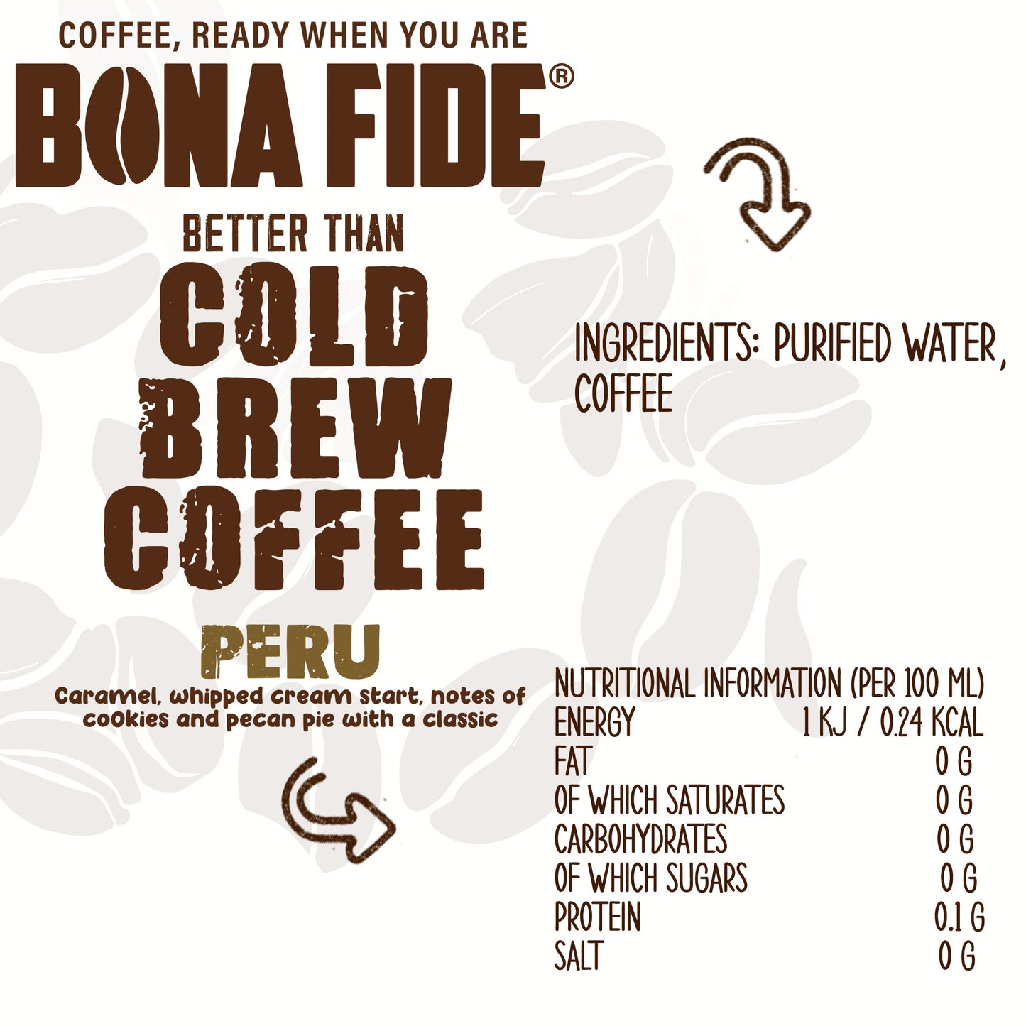 Peru - 2.5 Gallon - Better Than Cold Brew Coffee Bag In Box (BIB)