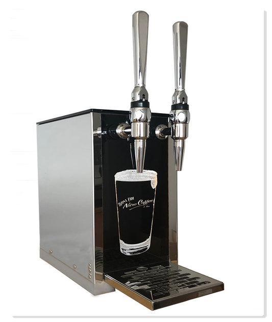 Nitro Coffee machine countertop double faucet Lindr Bona Fide