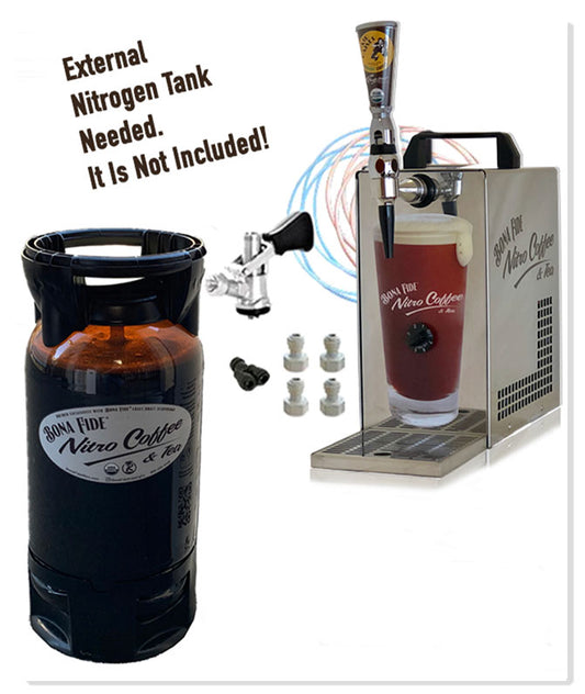 Bona Fide Cold Brew Coffee Dispenser Countertop For PET Kegs