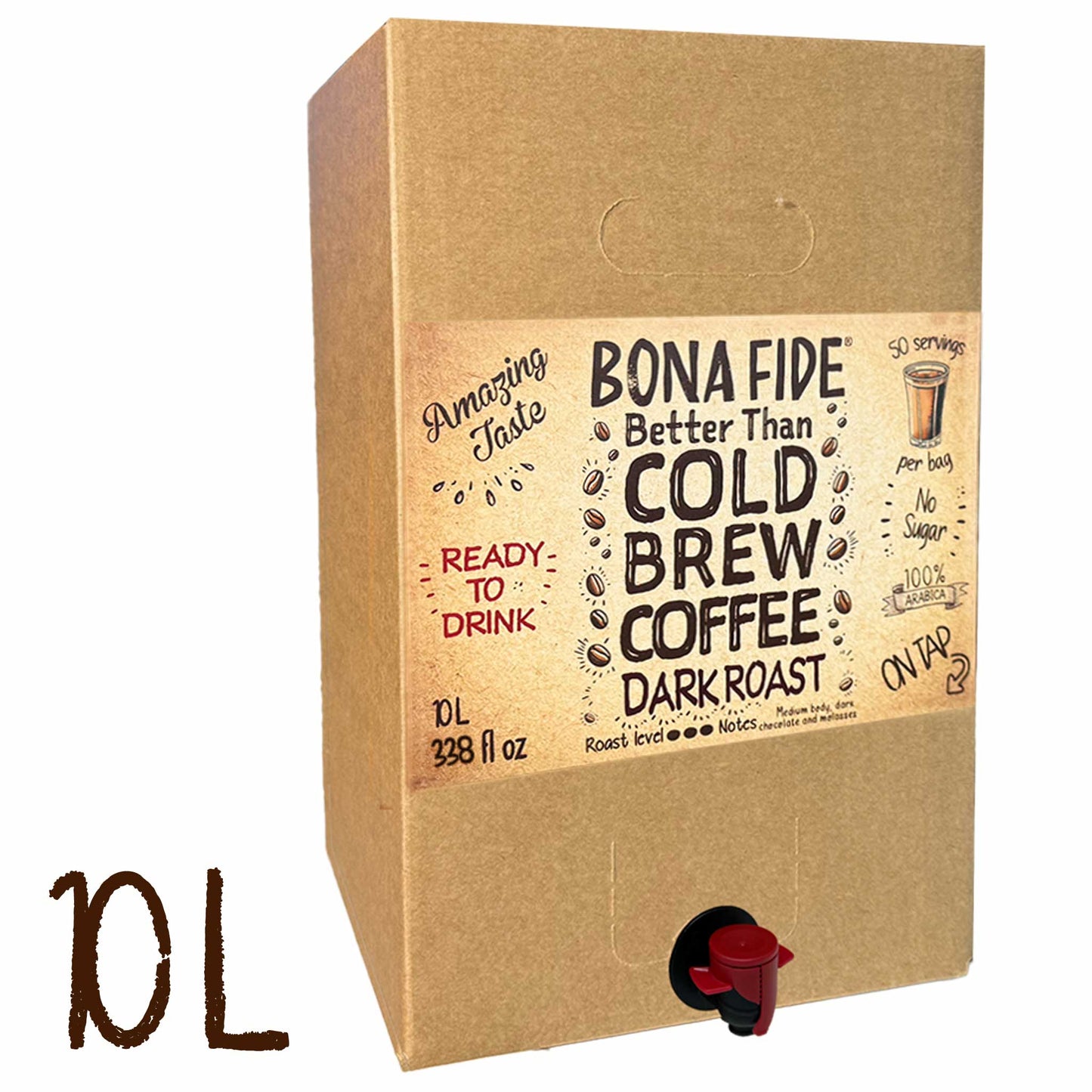 Better Than Cold Brew Coffee Bag In Box (BIB) Dark Roast 2.5 gallon