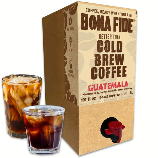 Guatemala 3L - 101oz , Better Than Cold Brew Coffee Bag In Box (BIB)