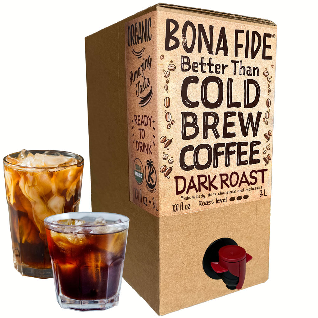 Better Than Cold Brew Coffee Bag In Box (BIB) Dark Roast 3L 101FLoz