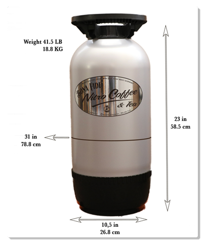 Equal Exchange Organic Nitro Coffee BIK 5 gal Keg