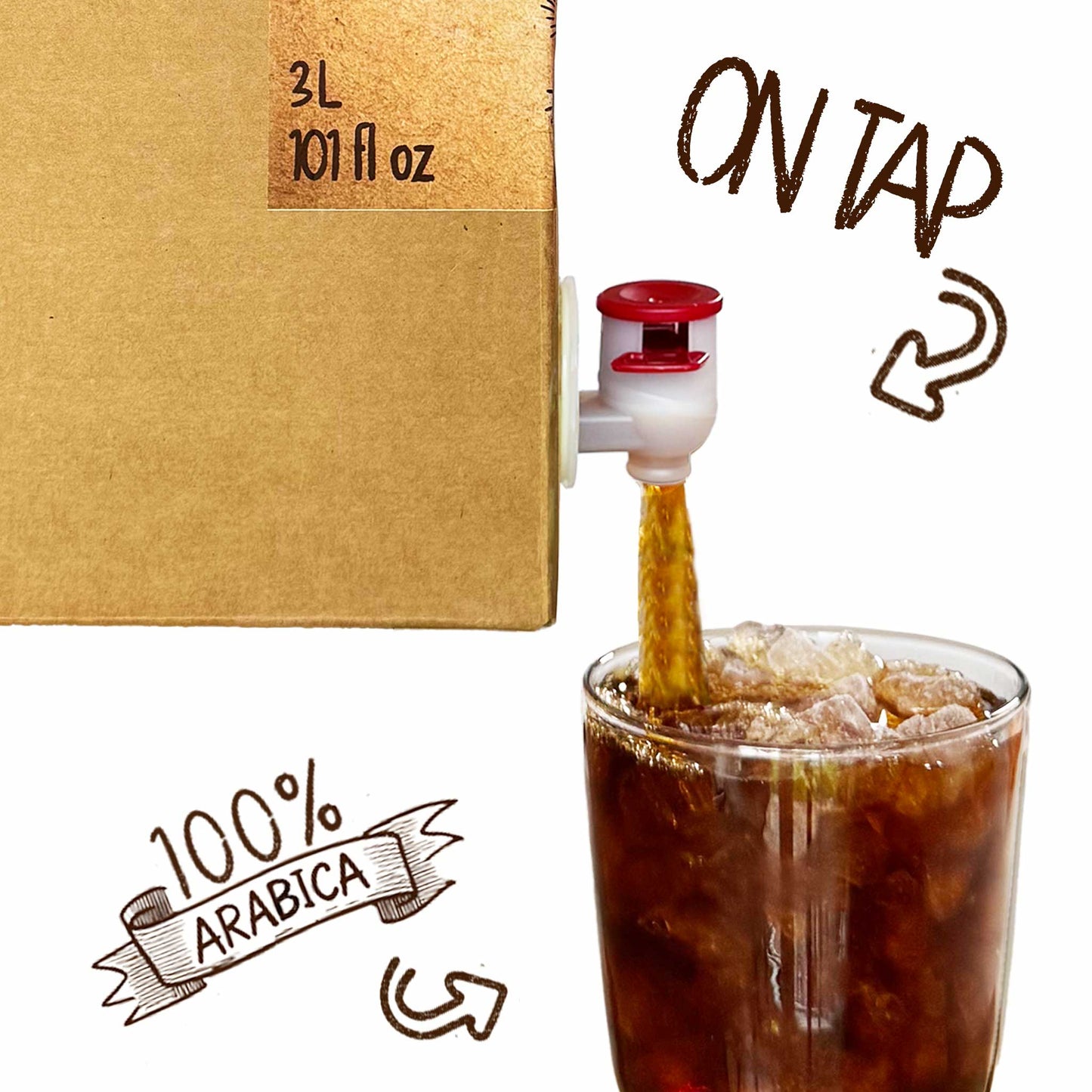 Better Than Cold Brew Coffee Bag In Box (BIB) Classic Blend 3L 101FLoz