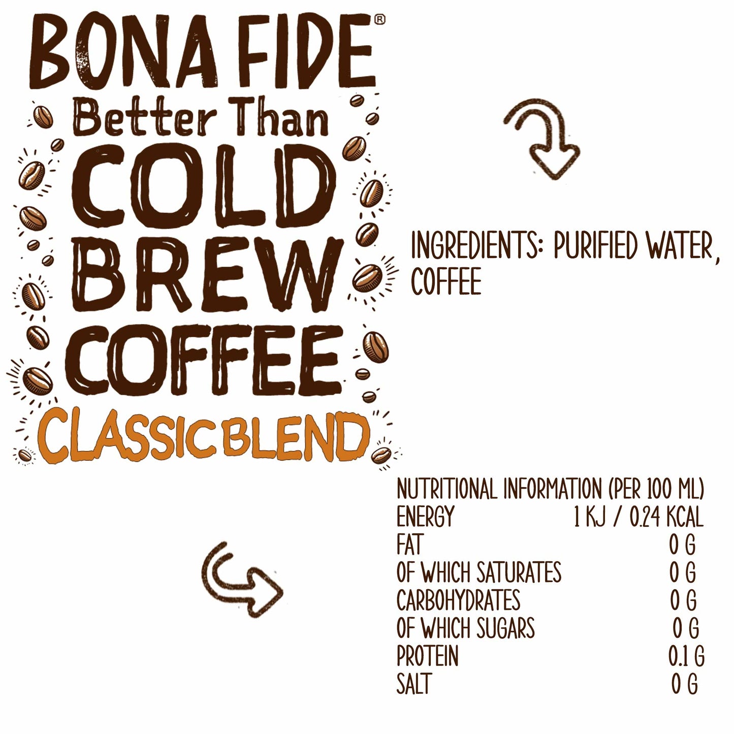 Better Than Cold Brew Coffee Bag In Box (BIB) Classic Blend 3L 101FLoz