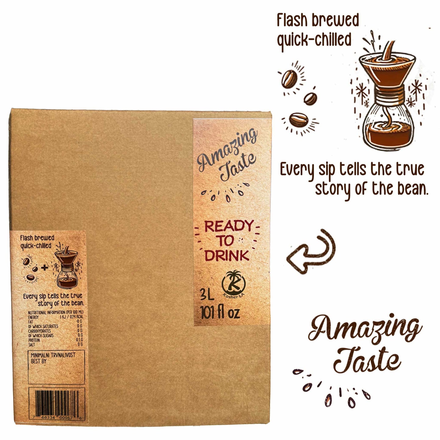 Better Than Cold Brew Coffee Bag In Box (BIB) Classic Blend 3L 101FLoz