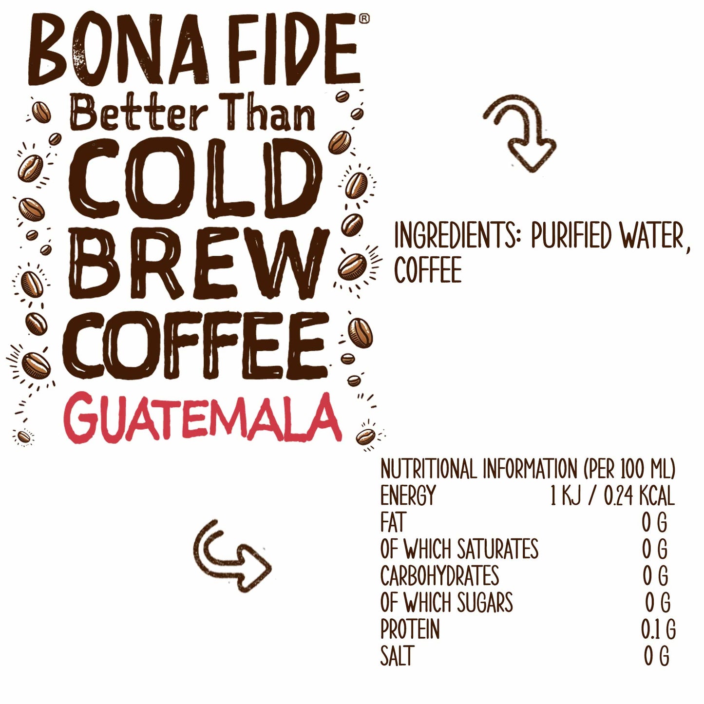 Better Than Cold Brew Coffee Bag In Box (BIB) Guatemala 3L 101FLoz