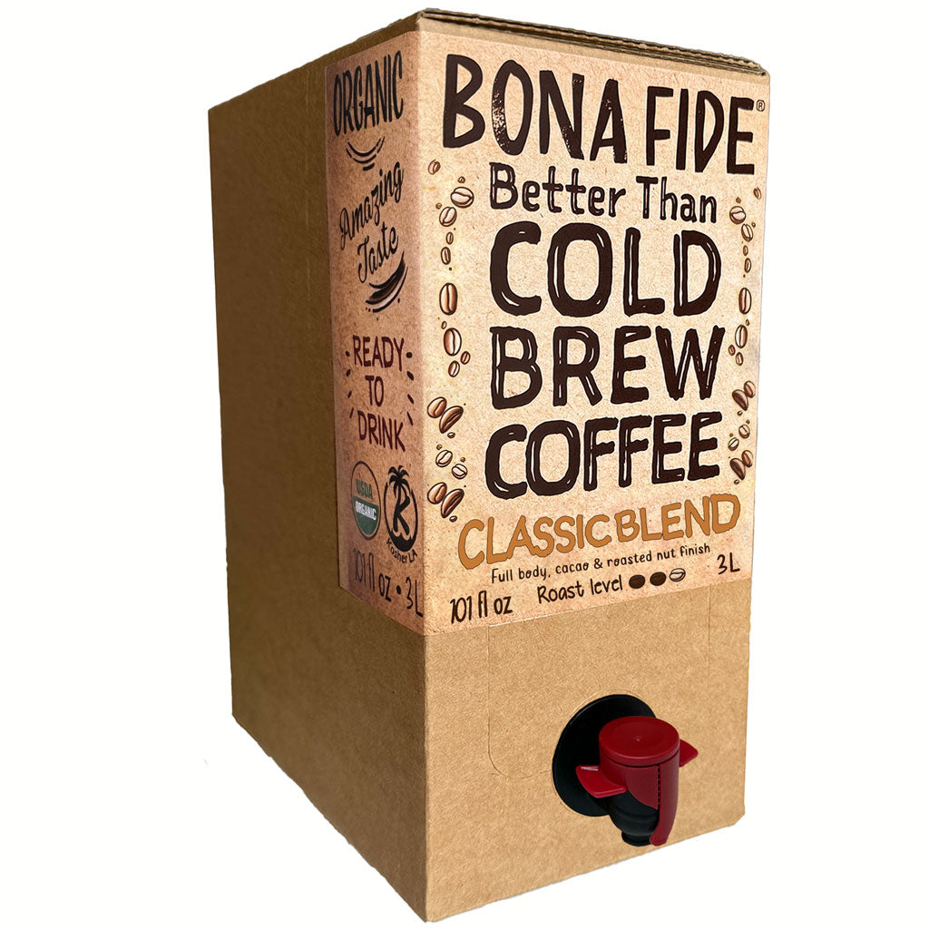 Better Than Cold Brew Coffee Bag In Box (BIB) Classic Blend 3L 101FLoz