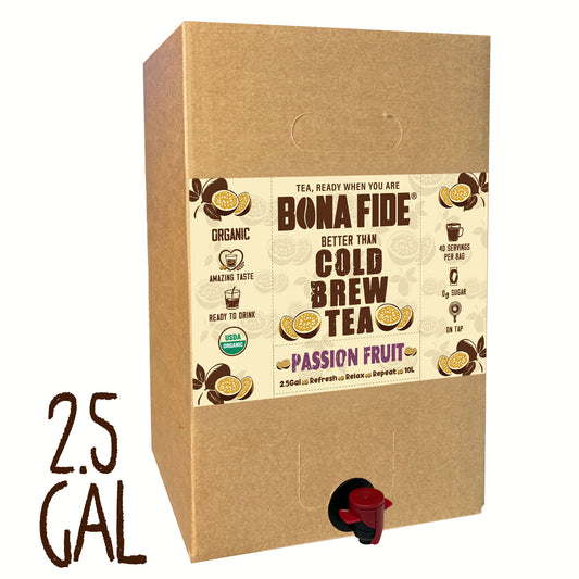 Passion/Maracuya Fruit - 2.5 Gallon - Better Than Cold Brew Coffee Bag In Box (BIB)