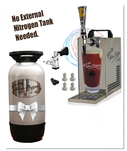 Nitro Cold Brew Coffee Countertop Flash Chiller w/Compressor, BIK  Compatible - Plug & Play Cafe Starter KIT + FREE Keg – Bona Fide Nitro  Coffee