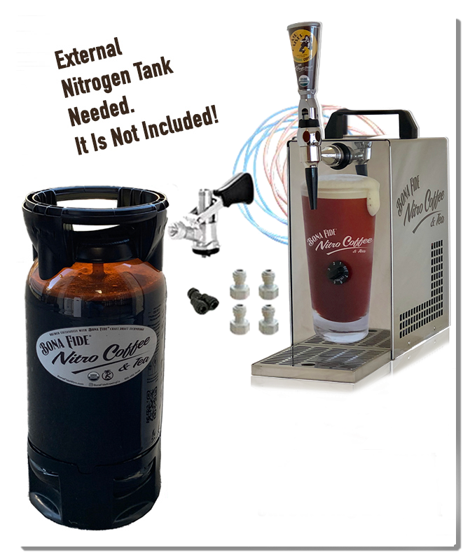 Double Faucet Countertop Flash Chiller w/ Compressor – Bona Fide Nitro  Coffee