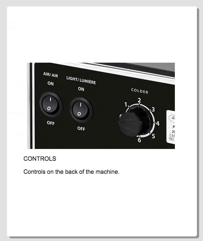 Countertop Flash Chiller w/Compressor, BIK Compatible