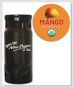 Organic Mango Nitro Tea PET 5 Gal Keg