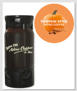 Organic Nitro Pumpkin Spice Espresso Coffee PET 5 Gal Keg