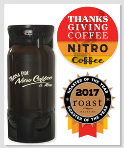 Organic Thanksgiving Coffee Company Nitro PET 5 gal Keg